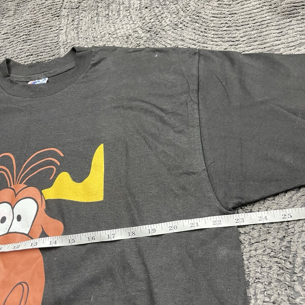 Vintage Taco Bell Men's XL Moose Graphic Black T-Shirt USA Single Stitch 90s‎ - Picture 5 of 7
